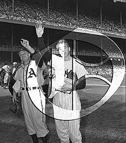 Jimmie Foxx and Joe DiMaggio55N0184